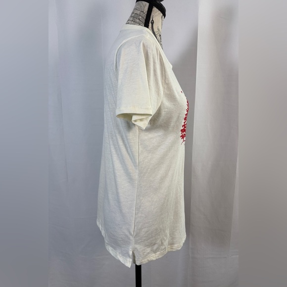 Maurice’s Cozy Winter Wonderland Embroidered Tee - “I’d Rather Stay In” - Medium - Picture 3 of 10